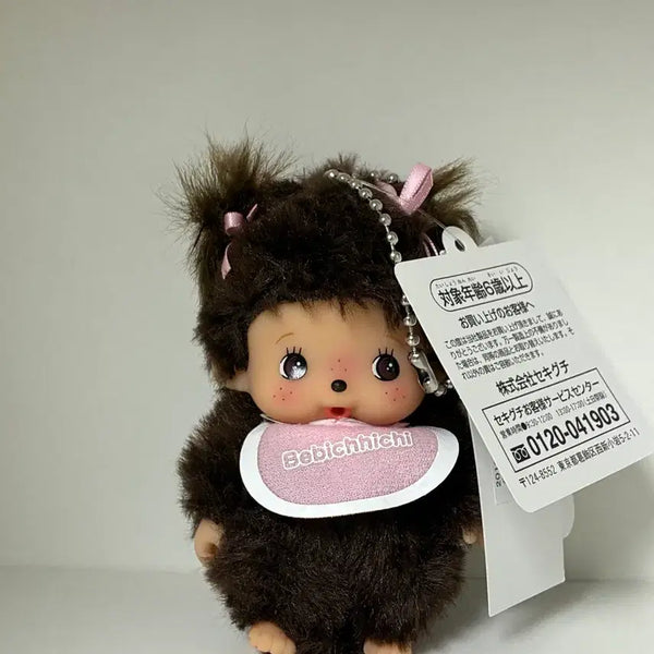 [BUNJANG] Baby Monchhichi Girl Mascot Doll / 베이비 몬치치 베비몬치치 베베몬치치 여아 마스코트 인형
