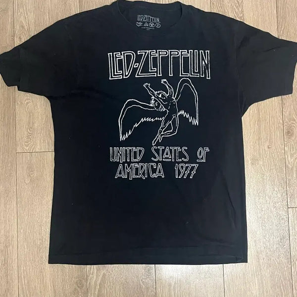 [BUNJANG] Led Zeppelin Rock Band T-Shirt / Led Zeppelin 레드 제플린 락밴드 티셔츠