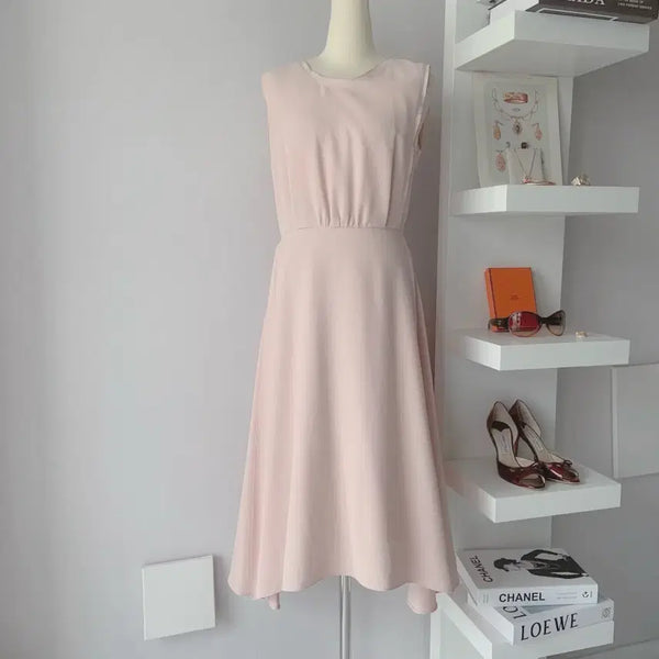 [BUNJANG] JILLSTUART Sleeveless Shirring Dress / [55] 질스튜어트 민소매 셔링 원피스