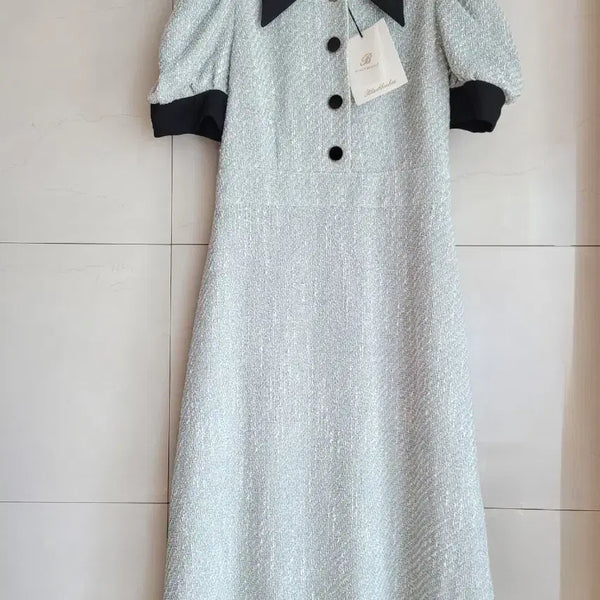 [BUNJANG] Luxury Tweed Dress / ((새상품)) 블랙벤히 아보아보st 럭셔리 트위드 원피스