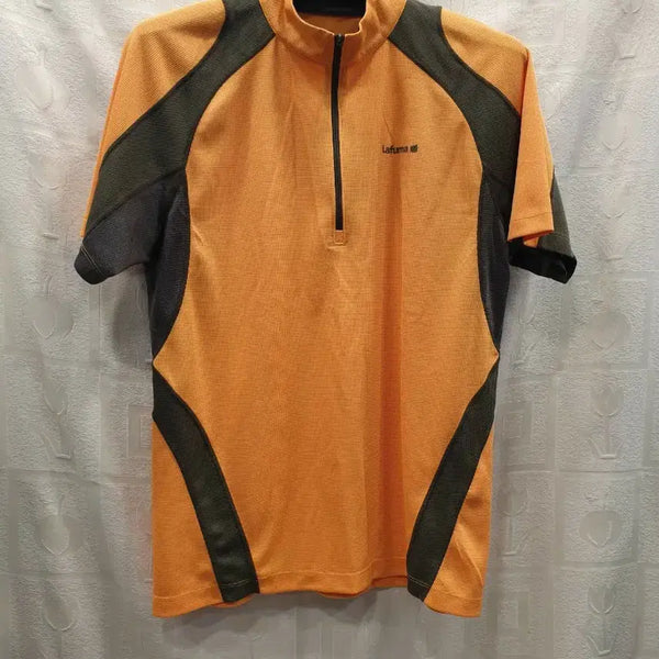 [BUNJANG] Lafuma Men's Half-Zip Short-Sleeve Hiking T-Shirt Size 105 / 라푸마 반집업 반팔티 105