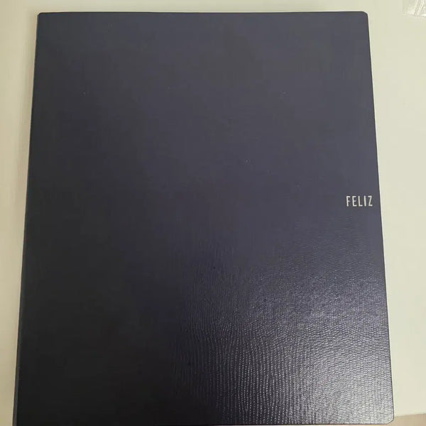 [BUNJANG] A4 Binder with 10-Pocket 40-Sheet Refills / A4바인더 + 하이하바 10포켓 속지 40장