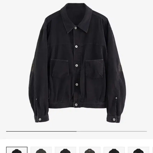 [BUNJANG] Politeder 1011 Trucker Dark Purple Navy Jacket / 3) 폴리테루 1011 트러커 다크퍼플네이비