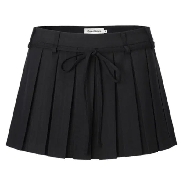 [BUNJANG] Three Times Black Skirt M / 쓰리타임즈 스커트 블랙 M