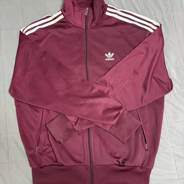 [BUNJANG] Adidas Firebird Track Top Burgundy L / 아디다스 파이어버드 트랙탑 버건디 L