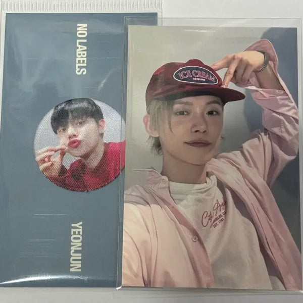 [BUNJANG] TXT Yeonjun No_Label_Part2 Ice Cream Pre-recording Photocard & Screen Cleaner Bundle / 투바투 연준 txt yeonjun 노레이블파트2 아이스크림 사녹 공방 포카 액정 클리너
