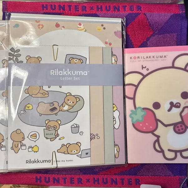 [BUNJANG] San-X Rilakkuma Universe Letter Set & Memo Pad / 리락쿠마 산엑스 유니버스 편지지 세트 메모지