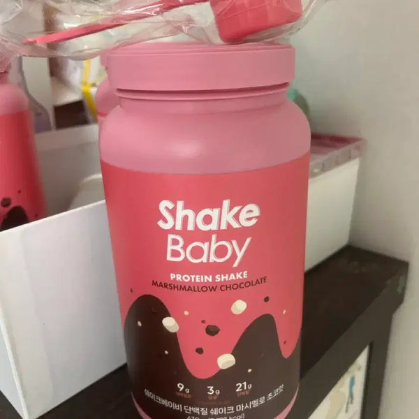 [BUNJANG] Shake Baby Marshmallow Chocolate Protein Shake 630g / 쉐이크베이비 마시멜로우초코