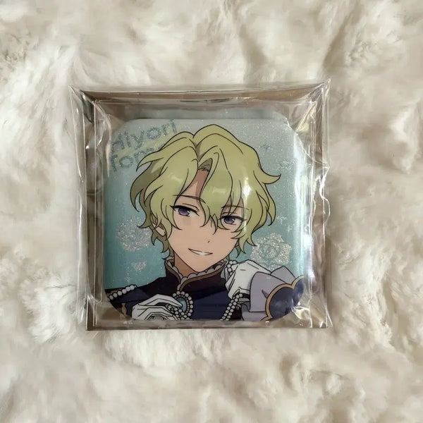 [BUNJANG] Ensemble Stars Tomoe Hiyori Starry Square Can Badge / 앙스타 별빛 사각 캔뱃지 토모에 히요리 에덴 이브 중스타 3성 앙상블스타즈