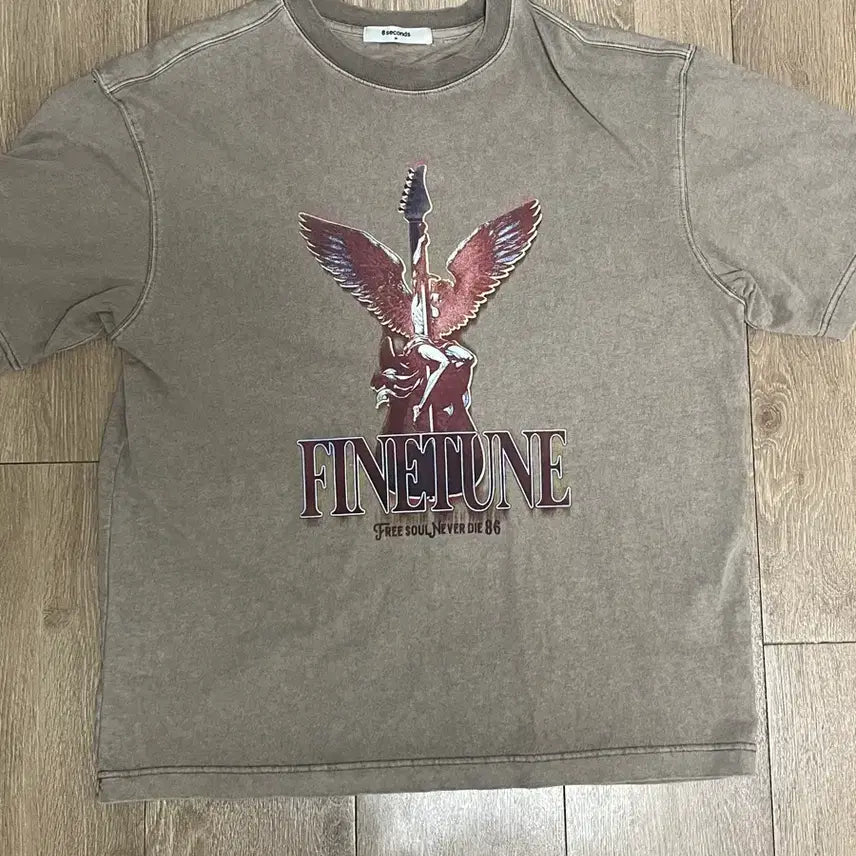 [BUNJANG] 8seconds Graphic Print Short Sleeve T-Shirt - Size M/L / 에잇세컨즈 프린팅 반팔 티셔츠 M