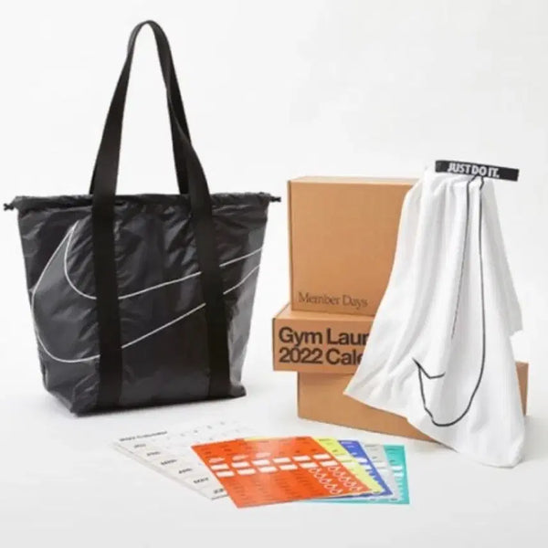 [BUNJANG] Nike Members Day Gift Bag, Towel, Sticker Pack / 나이키 멤버스데이 기프트 가방 타월 스티커팩