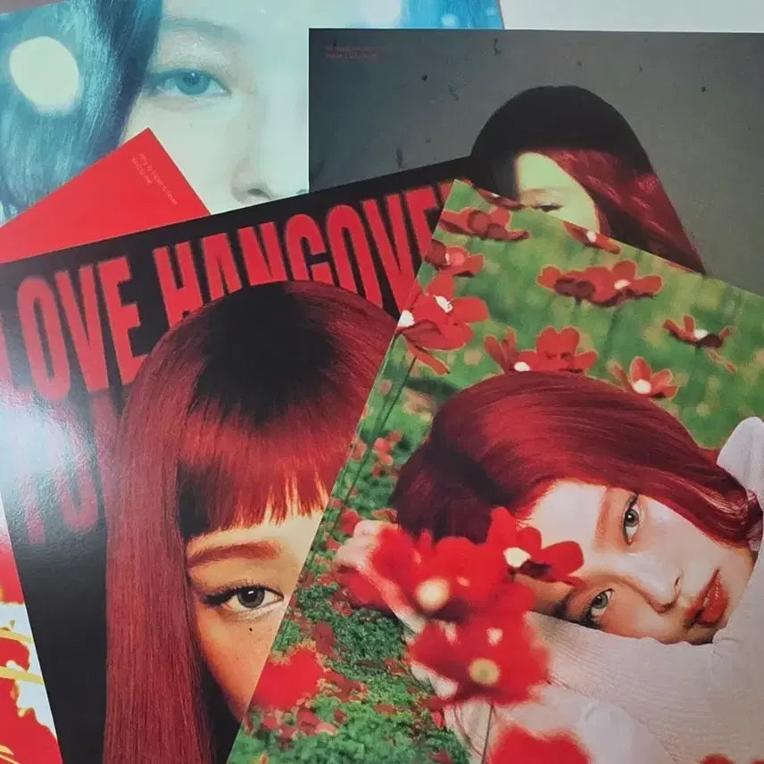 [BUNJANG] BLACKPINK Jennie Solo Album 'R' Merchandise Poster Set / 블랙핑크 제니 ruby 앨범 포스터 md 판매