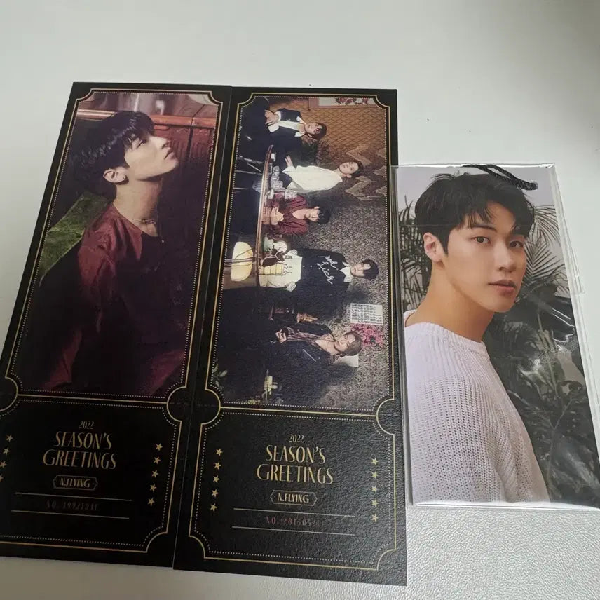 [BUNJANG] SF9 Inseong 2022 Season's Greetings Photobook Component Bundle Set / 엔플라잉 승협 이승협 시즌그리팅 포토북 구성품 일괄
