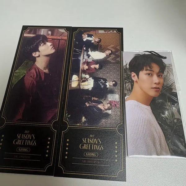 [BUNJANG] SF9 Inseong 2022 Season's Greetings Photobook Component Bundle Set / 엔플라잉 승협 이승협 시즌그리팅 포토북 구성품 일괄