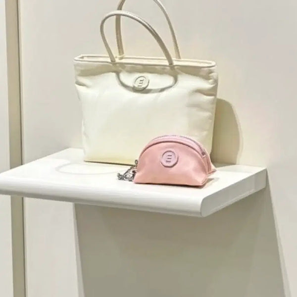 [BUNJANG] Minuit Mint Chloe Pouch Keyring Baby Pink / 미닛뮤트 클로 파우치 키링 베이비핑크