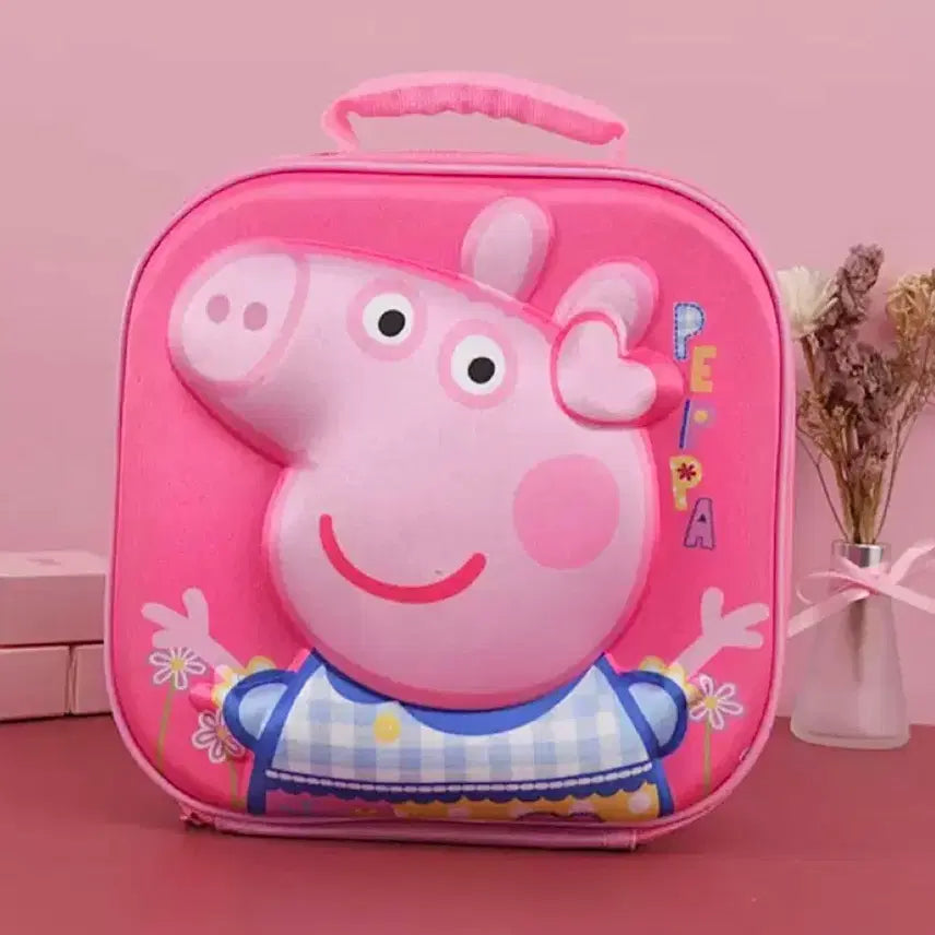 [BUNJANG] Peppa Pig Pink 3D Travel Pouch (Sealed) / 미개봉)페파피그 핑크 입체 여행용 파우치