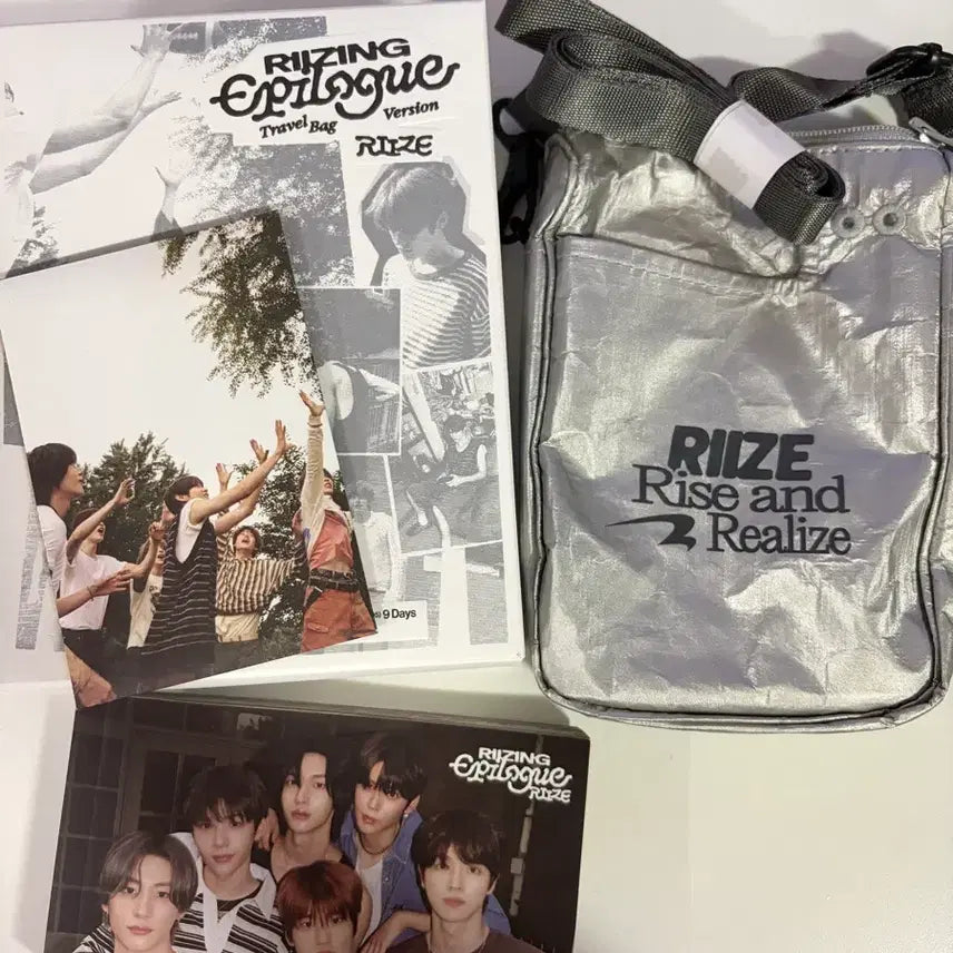 [BUNJANG] RIIZErologu Travelbag Album Silver Bag Shotaro / 라이즈 에필로그 트레블백 앨범 실버 가방 쇼타로