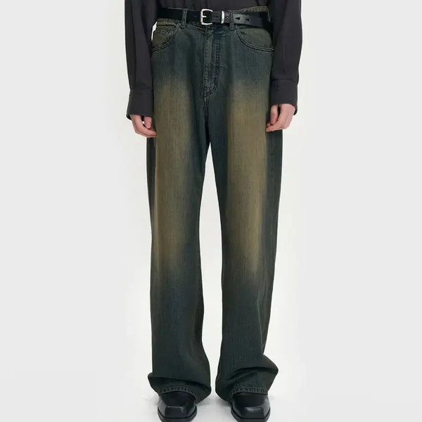 [BUNJANG] Belliè True Wide Vintage Indigo Jeans / 벨리에 트루와이드 빈티지 인디고 28/30