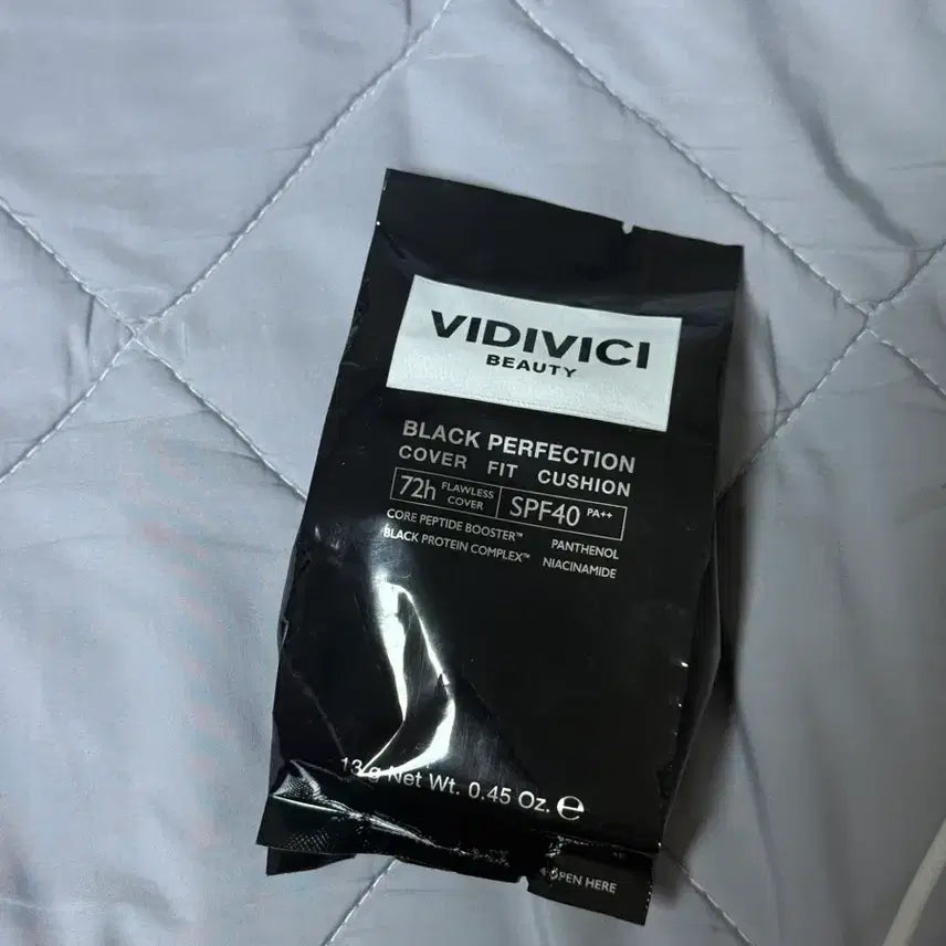 [BUNJANG] VIDIVICI Black Perfection Cover Fit Cushion Refill 21N Ivory / 비디비치 블랙 퍼펙션 커버 핏 쿠션 리필 21N 아이보리