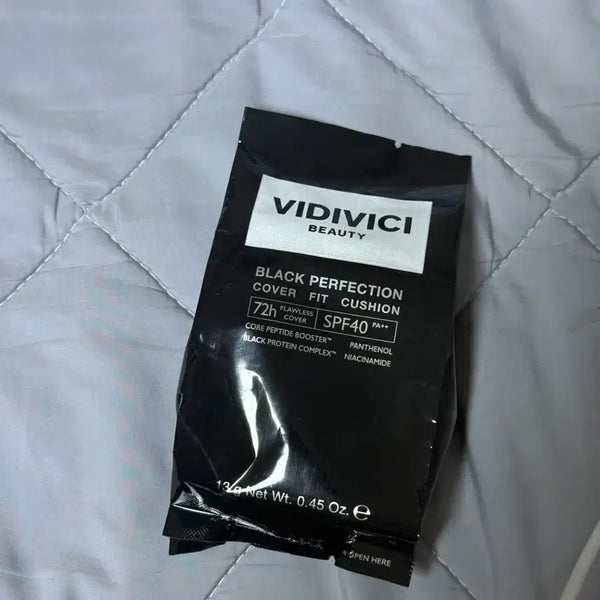[BUNJANG] VIDIVICI Black Perfection Cover Fit Cushion Refill 21N Ivory / 비디비치 블랙 퍼펙션 커버 핏 쿠션 리필 21N 아이보리