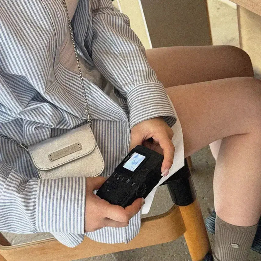 [BUNJANG] Omnipotents Silver Pin Wallet Bag / 옴니포텐트 실버 핀 월렛백
