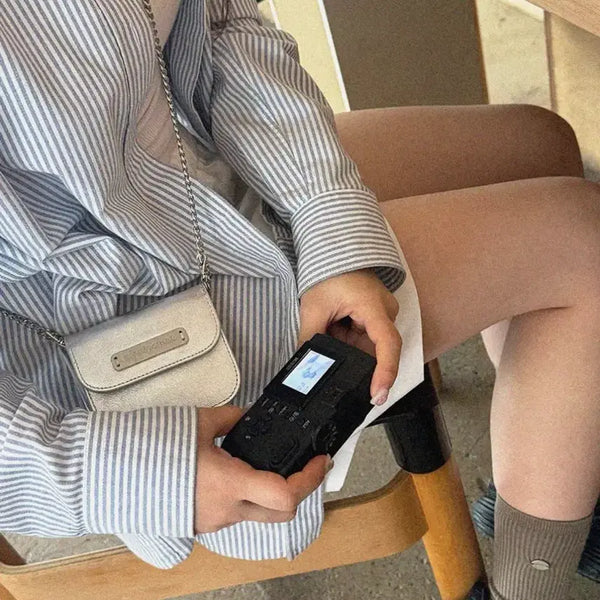 [BUNJANG] Omnipotents Silver Pin Wallet Bag / 옴니포텐트 실버 핀 월렛백