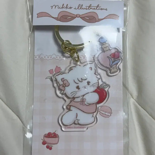 [BUNJANG] Mico Mousse Acrylic Keyring / 미코 무스 아크릴 키링
