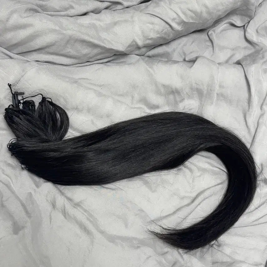 [BUNJANG] 18-inch Natural Hair Remy Hair Extensions Soft Tip (New No-Tip) / 붙임머리 18인치 천연모 한팩반 소프트팁(뉴노팁)