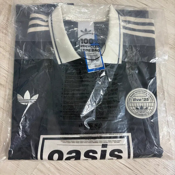 [BUNJANG] Adidas Oasis Jacquard Jersey Black L / 새상품) 아디다스 오아시스 자카드 저지 블랙  L