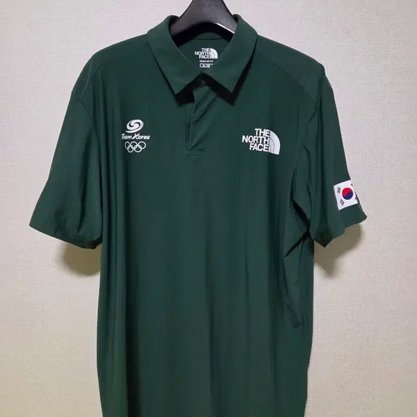 [BUNJANG] The North Face Team Korea National Team Polo Shirt Size 105 / 노스페이스 팀코리아 국가대표 카라티 105