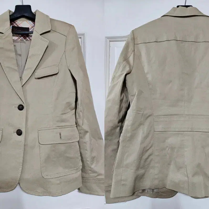 [BUNJANG] ANN CLIFF Beige Suit Jacket / ANN CLIFF 앤클리프 베이지 정장자켓 ^ㅁ^