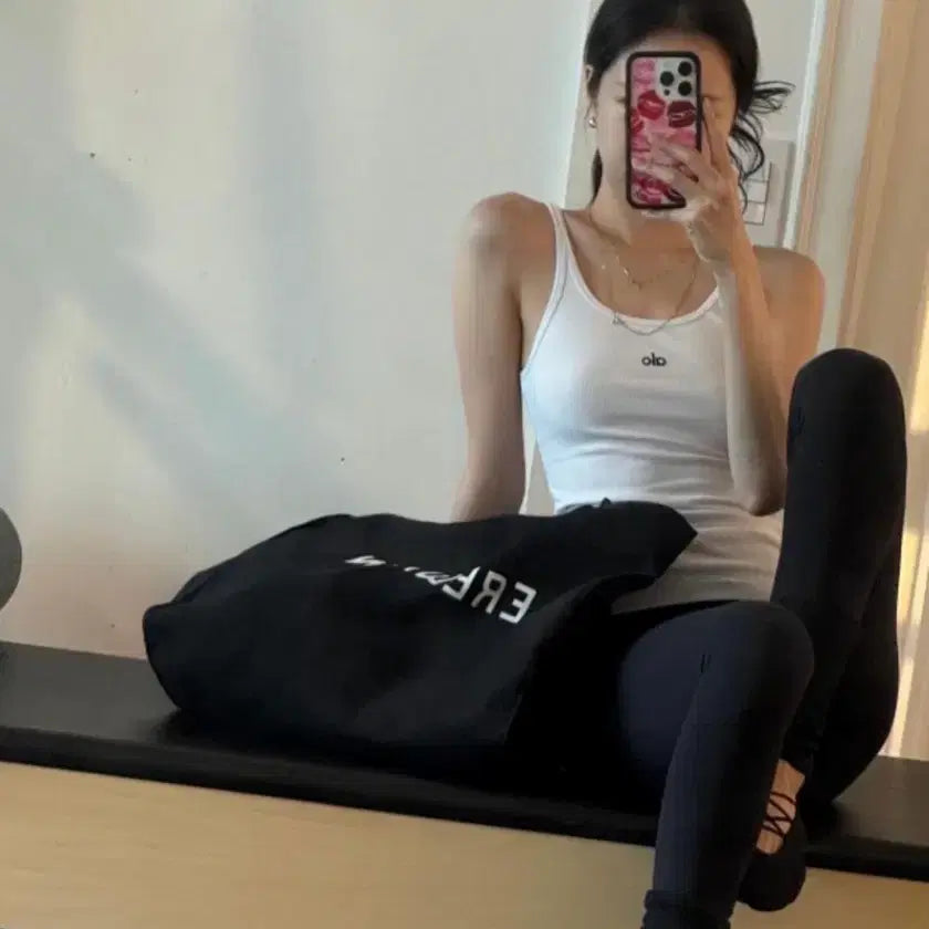 [BUNJANG] Alo Yoga Ribbed Prosper Tank XS / 알로 요가 alo Ribbed Prosper Tank 나시 탱크 XS