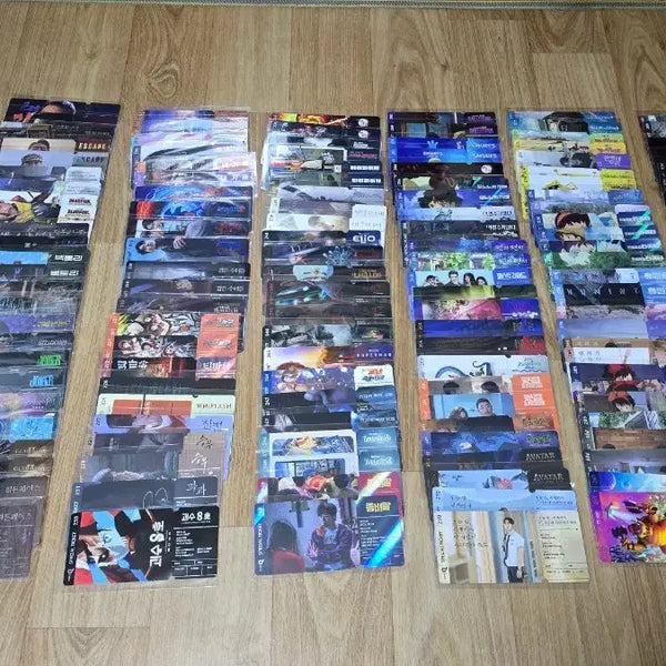 [BUNJANG] CineQ Special Tickets Bundle - 96 Types, 173 Tickets (Spy x Family to Hope) / 씨네큐 스페셜티켓 (159.스파이 패밀리 ~ 302.호프) 96종 173장 일괄 이나 개별 판매