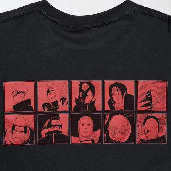 [BUNJANG] Uniqlo Naruto Akatsuki Short Sleeve T-Shirt (Size S) / s사이즈) UT/ UNIQLO 유니클로 나루토 반팔티 티셔츠 아카츠키