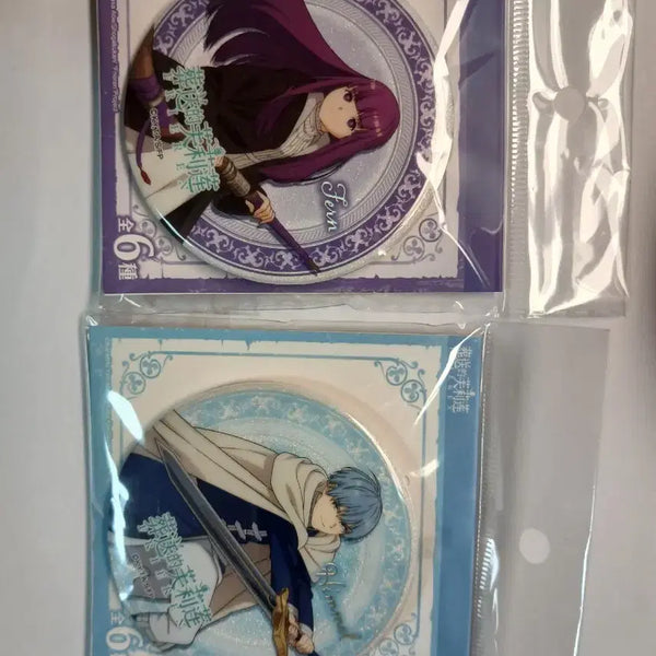 [BUNJANG] Himmel & Fern Character Can Badge Set / 징성의 프리렌 힘멜 페른 캔뱃지