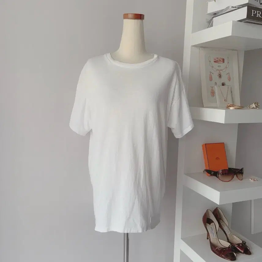 [BUNJANG] Beaker Basic Short Sleeve T-Shirt / 비이커(Beaker) 베이직 반팔 티셔츠