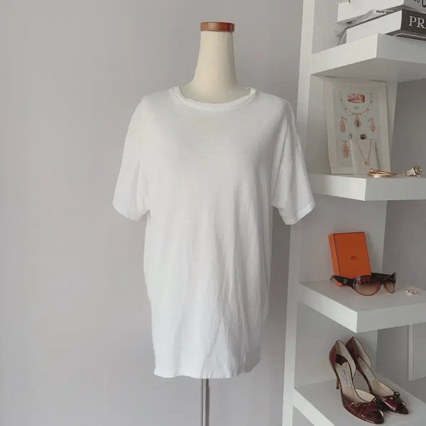 [BUNJANG] Beaker Basic Short Sleeve T-Shirt / 비이커(Beaker) 베이직 반팔 티셔츠