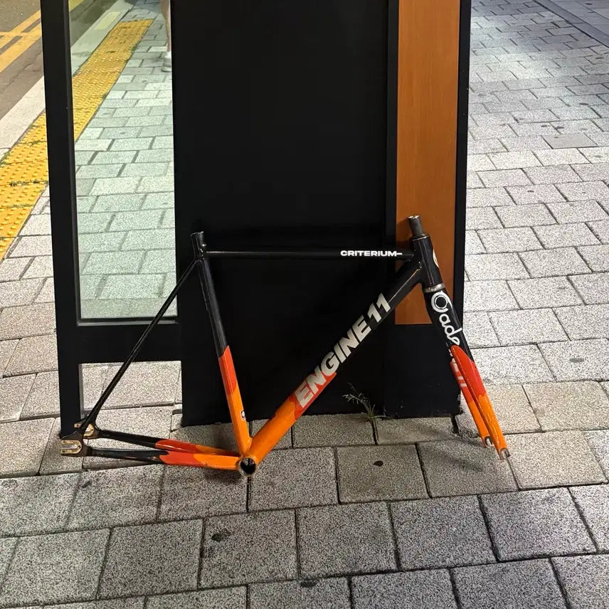 [BUNJANG] Engine11 CritD Blast Orange Frameset / 엔진11 크릿디 블라스트 오렌지  프레임셋