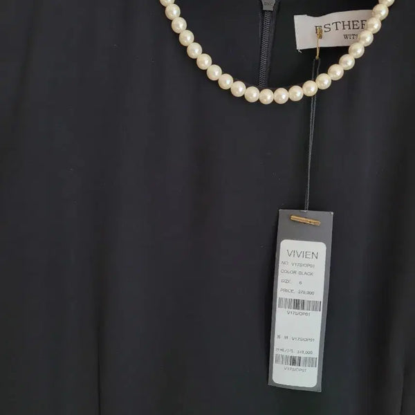 [BUNJANG] DEESSE D'OR Vivien Black Dress Size 6/55 / (새상품) 제평 드에스더 비비안 블랙 원피스