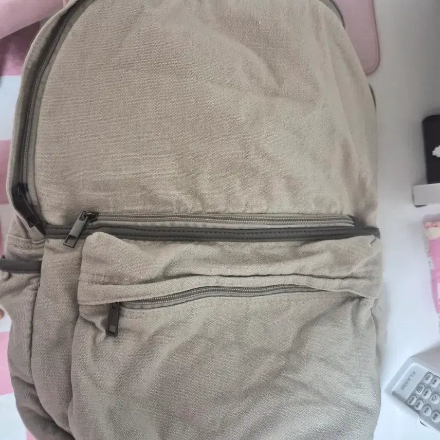 [BUNJANG] Canvas Backpack / 캔버스 백팩