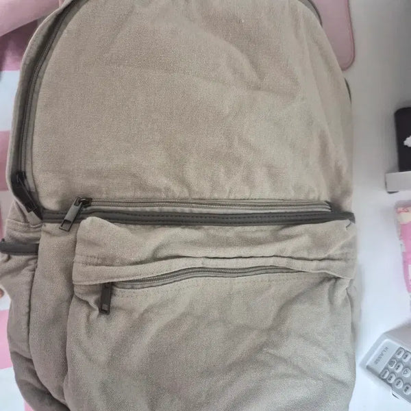 [BUNJANG] Canvas Backpack / 캔버스 백팩
