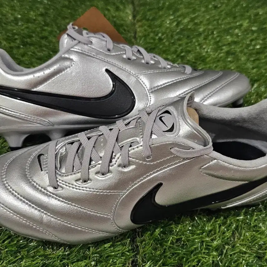 [BUNJANG] Nike Tiempo Legend Pro FG Platinum Silver Soccer Cleats 270mm / [새상품] 나이키 티엠포 리게라 프로 FG 플라티넘 실버 270mm
