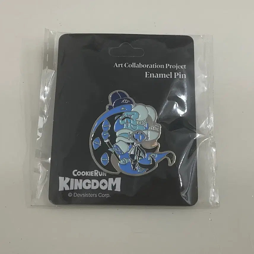 [BUNJANG] Cookie Run Kingdom: Legacy of the Great Kingdom Pin Badge Shadow Milk Cookie / 쿠키런 킹덤 위대한 왕국의 유산 팝업 핀뱃지 쉐도우밀크 쿠키