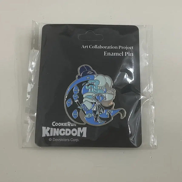 [BUNJANG] Cookie Run Kingdom: Legacy of the Great Kingdom Pin Badge Shadow Milk Cookie / 쿠키런 킹덤 위대한 왕국의 유산 팝업 핀뱃지 쉐도우밀크 쿠키
