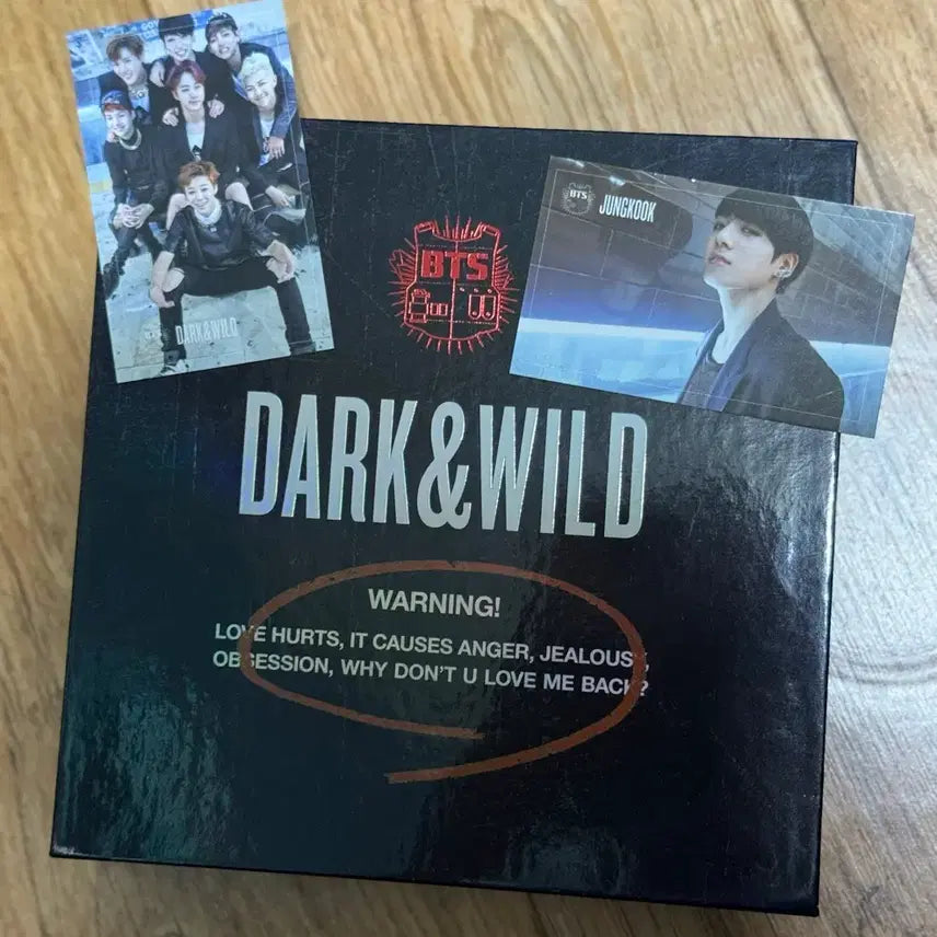 [BUNJANG] BTS Dark & Wild Album Photocard Included / 방탄소년단 bts 다크앤와일드 앨범 (포카 O)