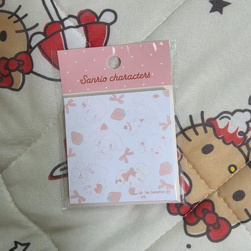 [BUNJANG] Sanrio Shortcake Post-it Notes / 산리오 쇼트케이크 포스트잇