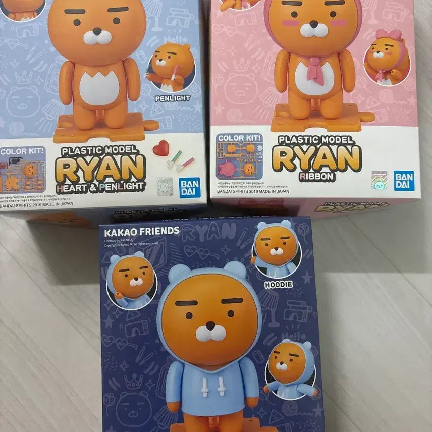 [BUNJANG] Kakao Friends Ryan Character Plastic Model Kit / 카카오 라이언 프라모델