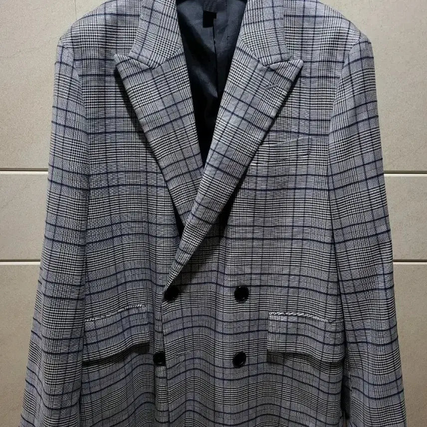 [BUNJANG] Customellow Double Breasted Oversized Jacket (Size 105) / 커스텀멜로우  자켓  105