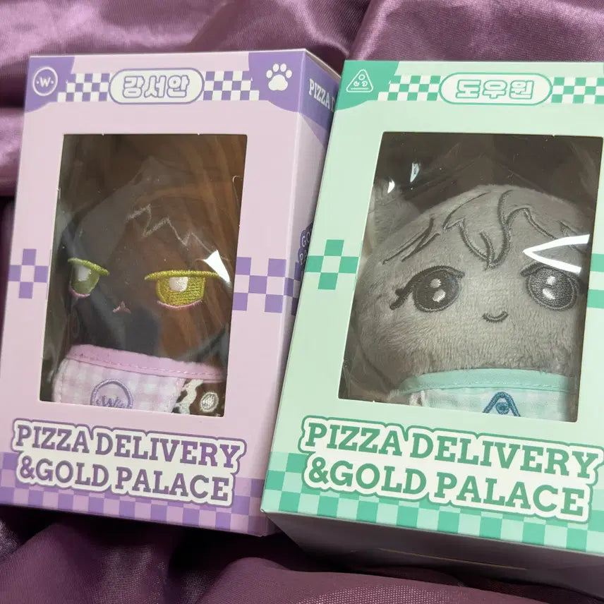 [BUNJANG] Pizza Delivery Person and Gold Palace Won Seoan Doll (No Photocard) / 피자배달부와 골드팰리스 우원 서안 인형 (포카 XX)