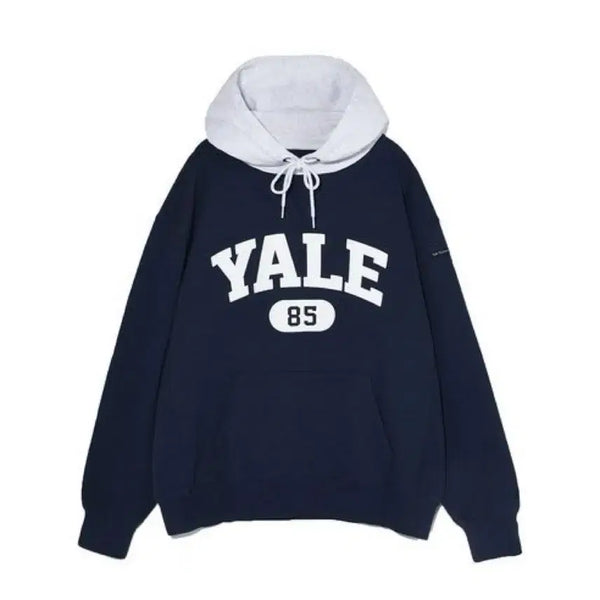 [BUNJANG] Yale Navy Hoodie / 예일 후드티 네이비 85